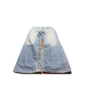 BKE Buckle Mens Light Wash Seth Distressed Jeans! 36x34